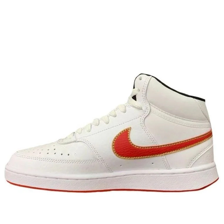 (WMNS) Nike Court Vision Mid White/Red DD8494-169 - 1