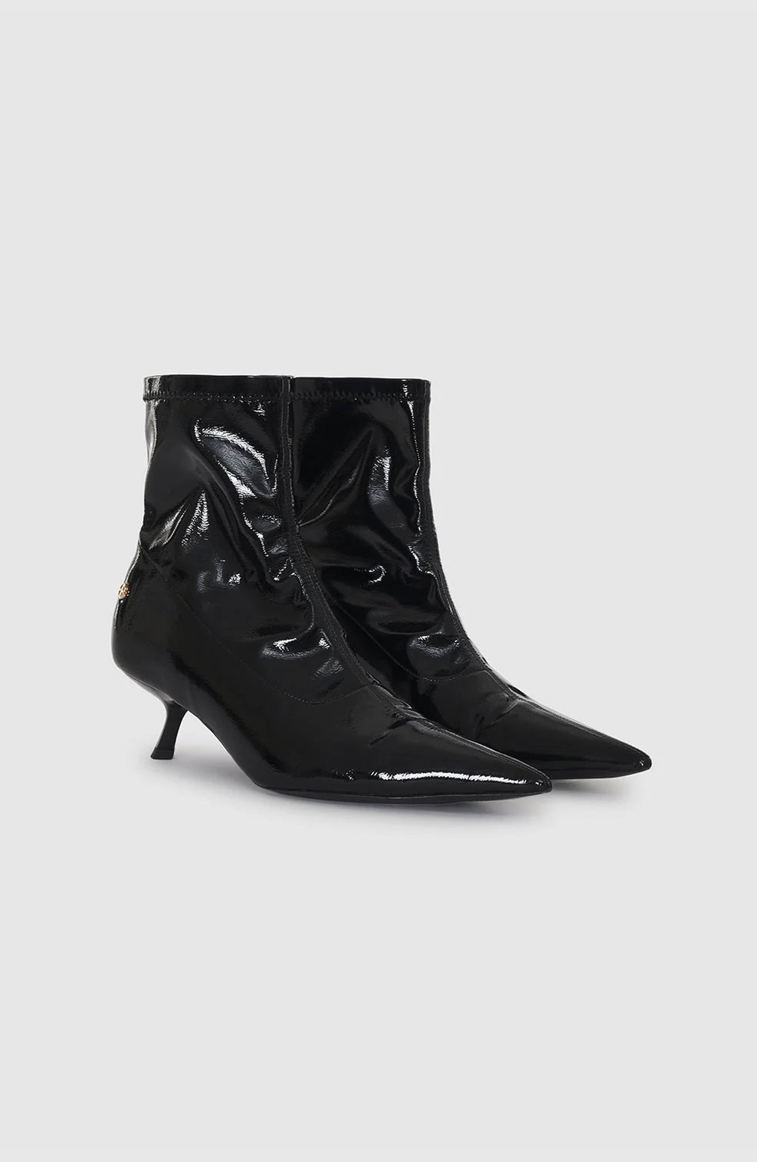 ANINE BING Hilda Boots in High-Shine Black at Nordstrom - 3