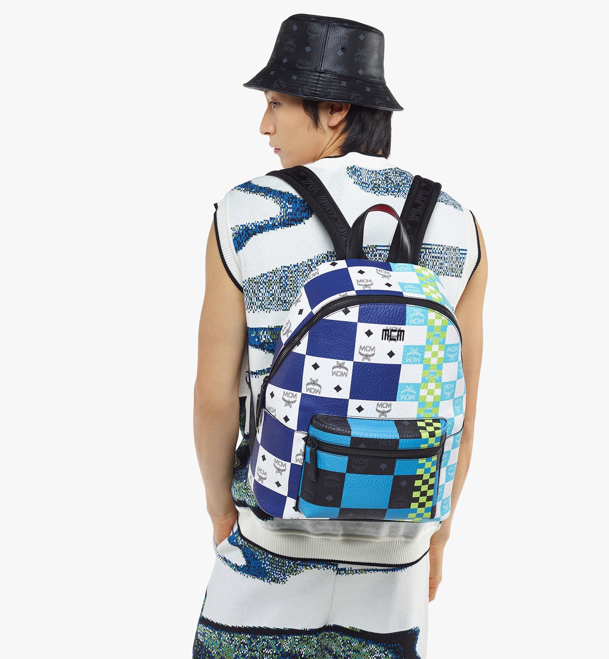 Stark Backpack in Checkerboard Visetos - 7