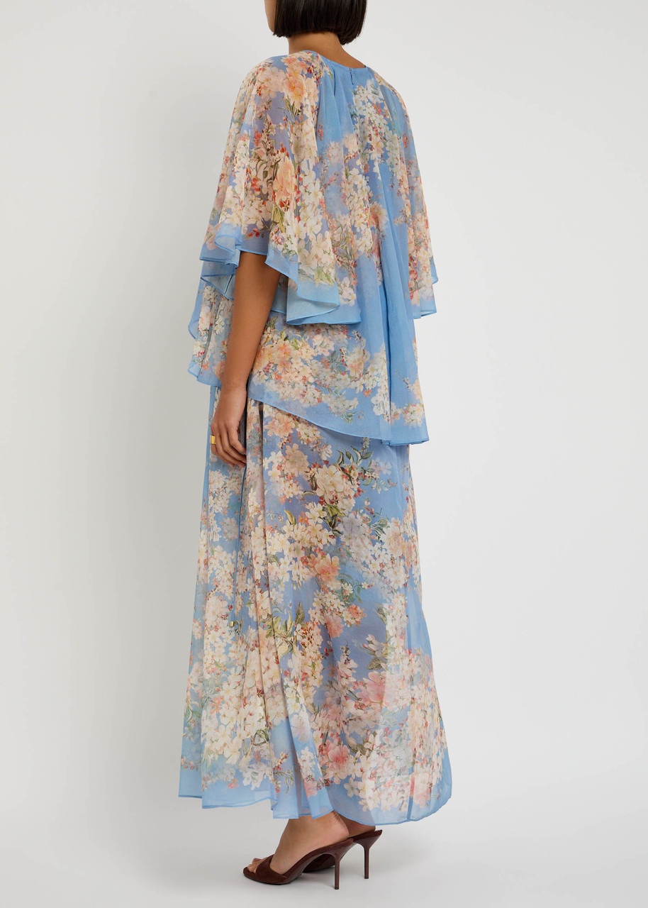 Zimmermann Cascadian Floral-print Chiffon Maxi Dress - 3