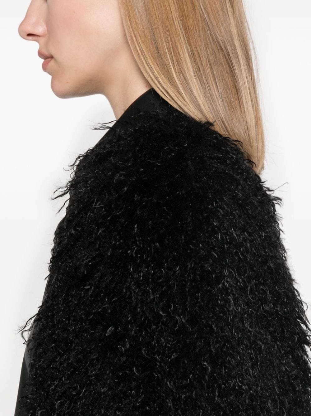 faux-fur jacket - 5