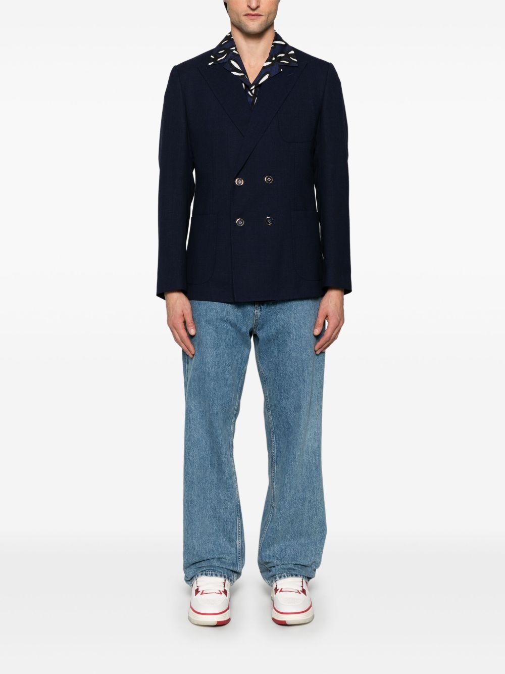 virgin wool blazer - 2