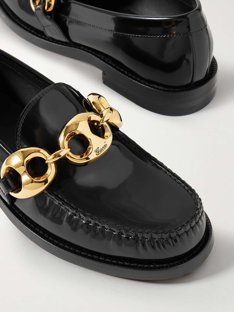 Marina embellished 광택이 없는 loafers 4