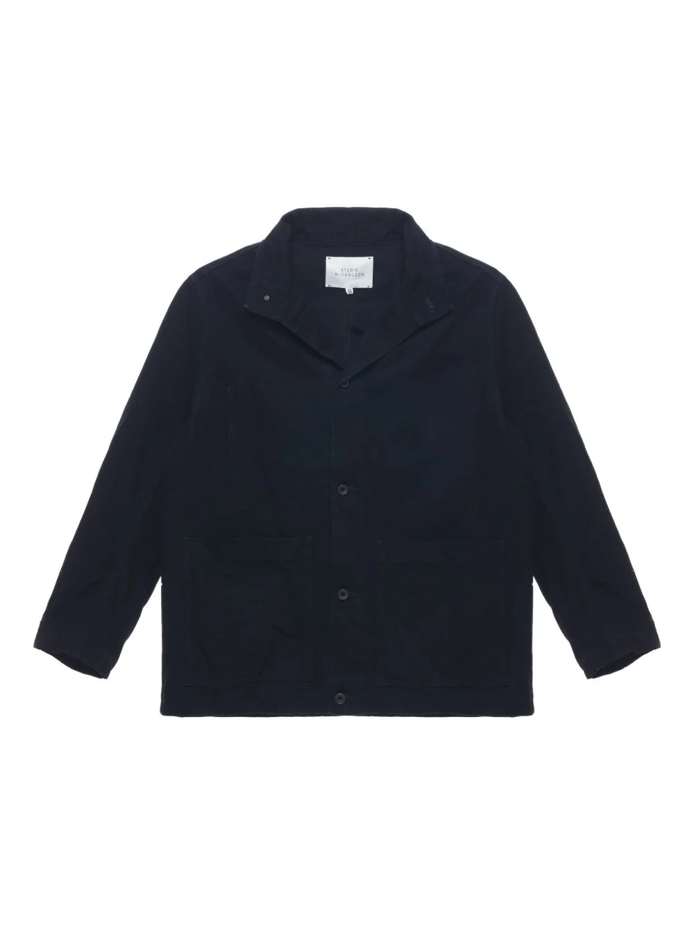 cotton shirt jacket - 1