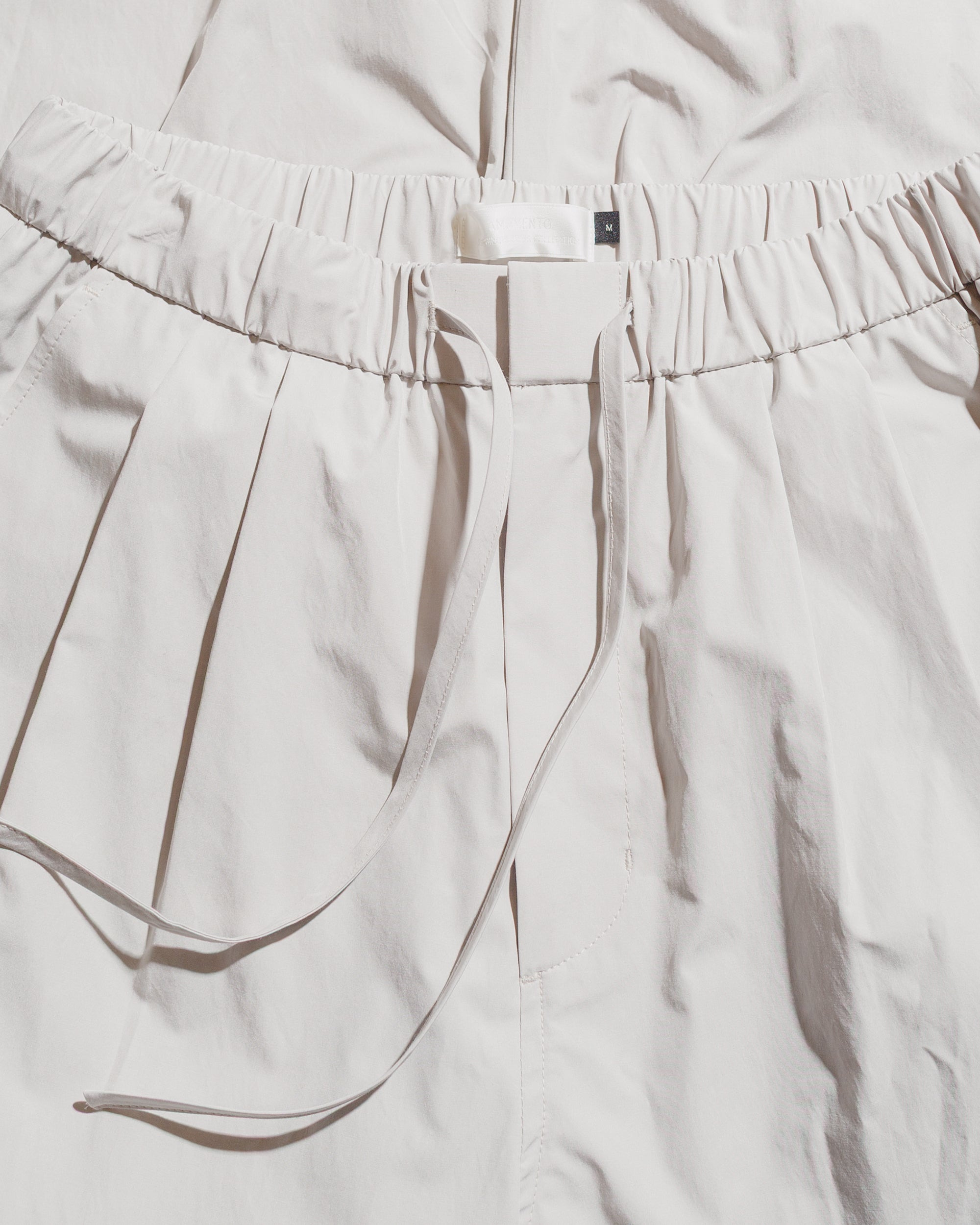 Drawstring Pants Grey - 3