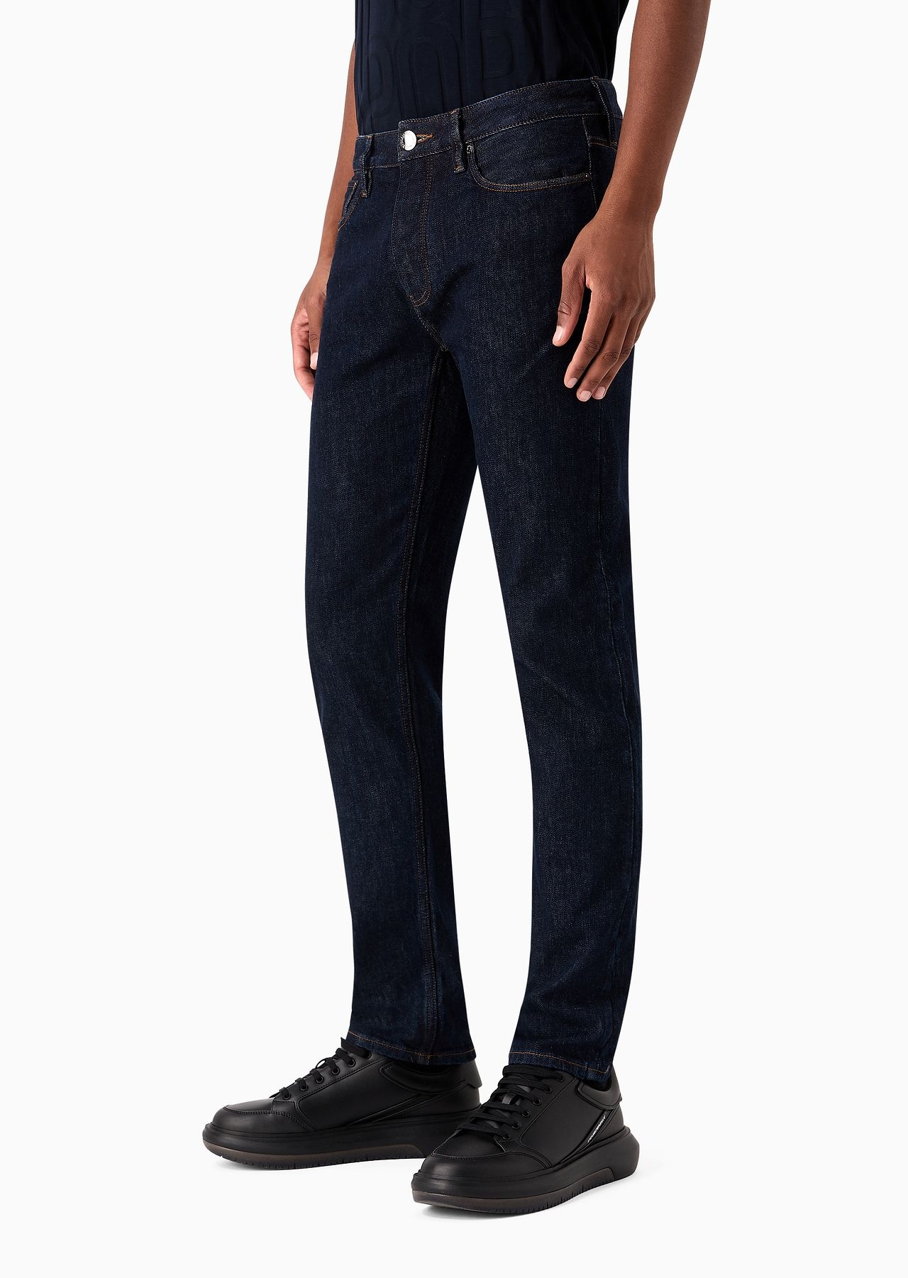 J75 slim-fit rinse-wash denim jeans - 2