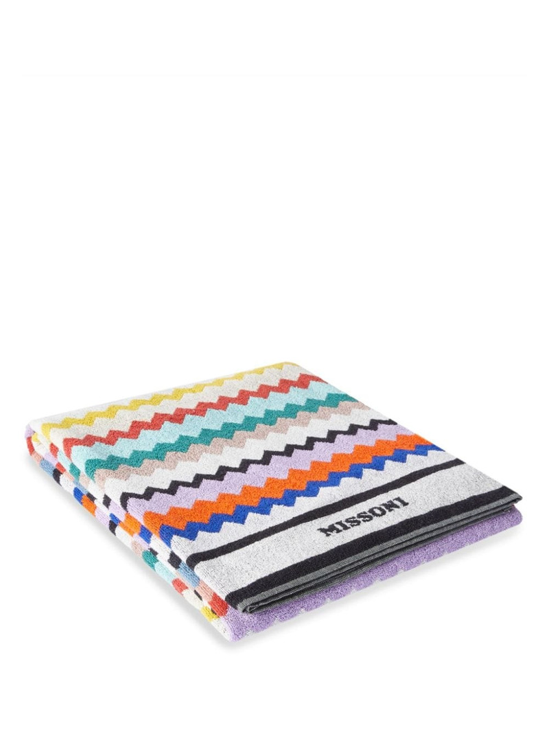 Missoni Riverbero cotton beach towel outlook