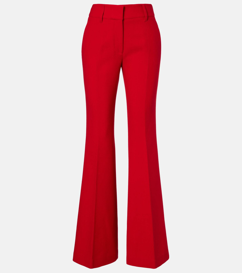 Rhein wool flared pants 1