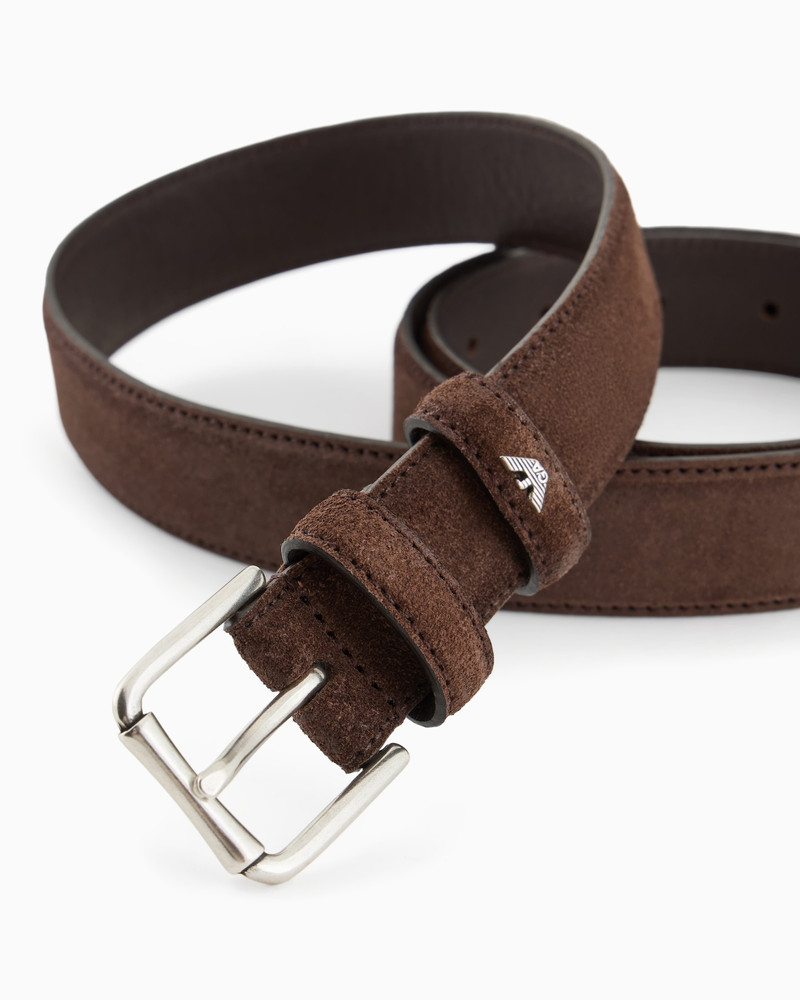 EMPORIO ARMANI SUEDE BELT outlook