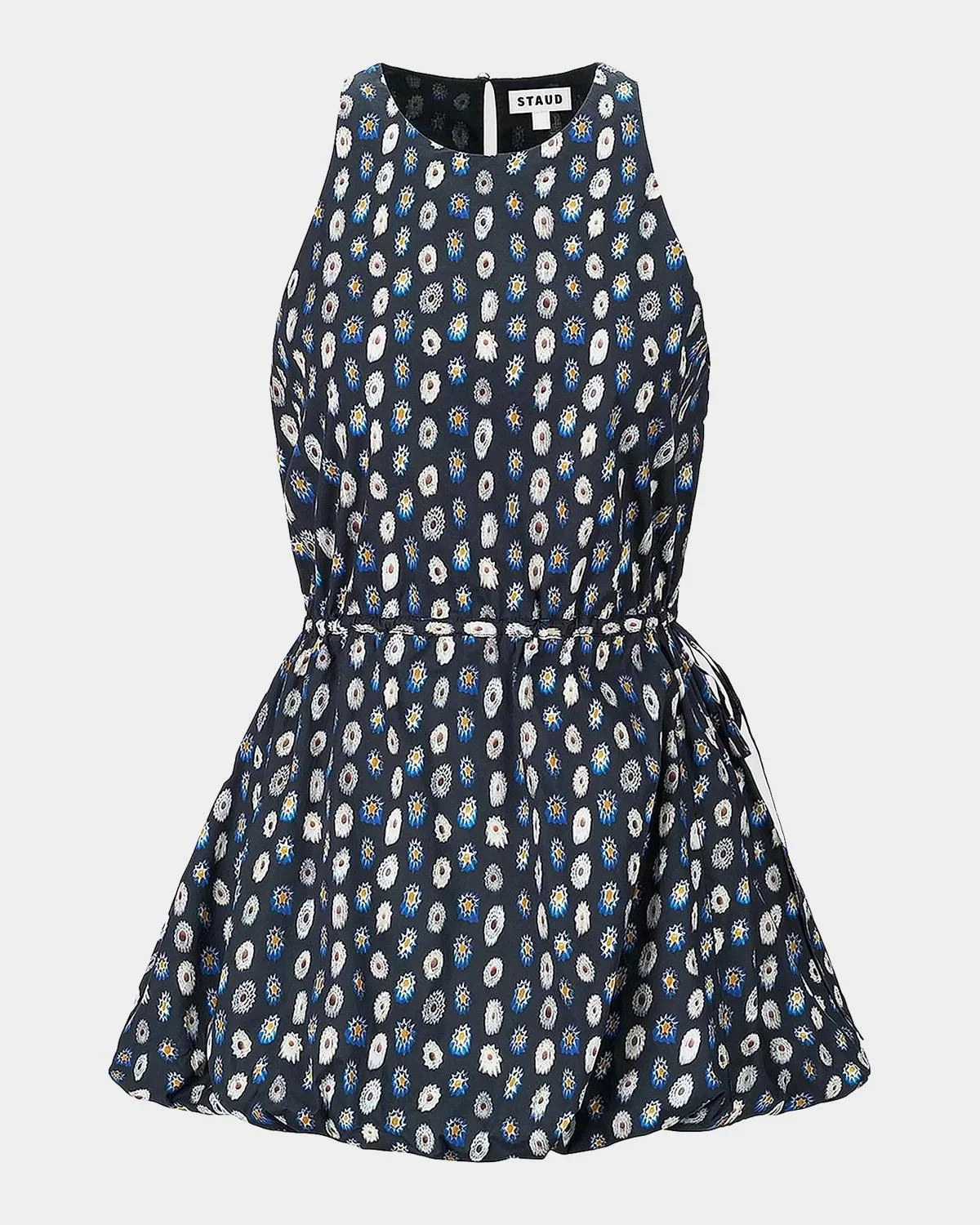 Molly Cotton Bubble-Hem Mini Dress - 1