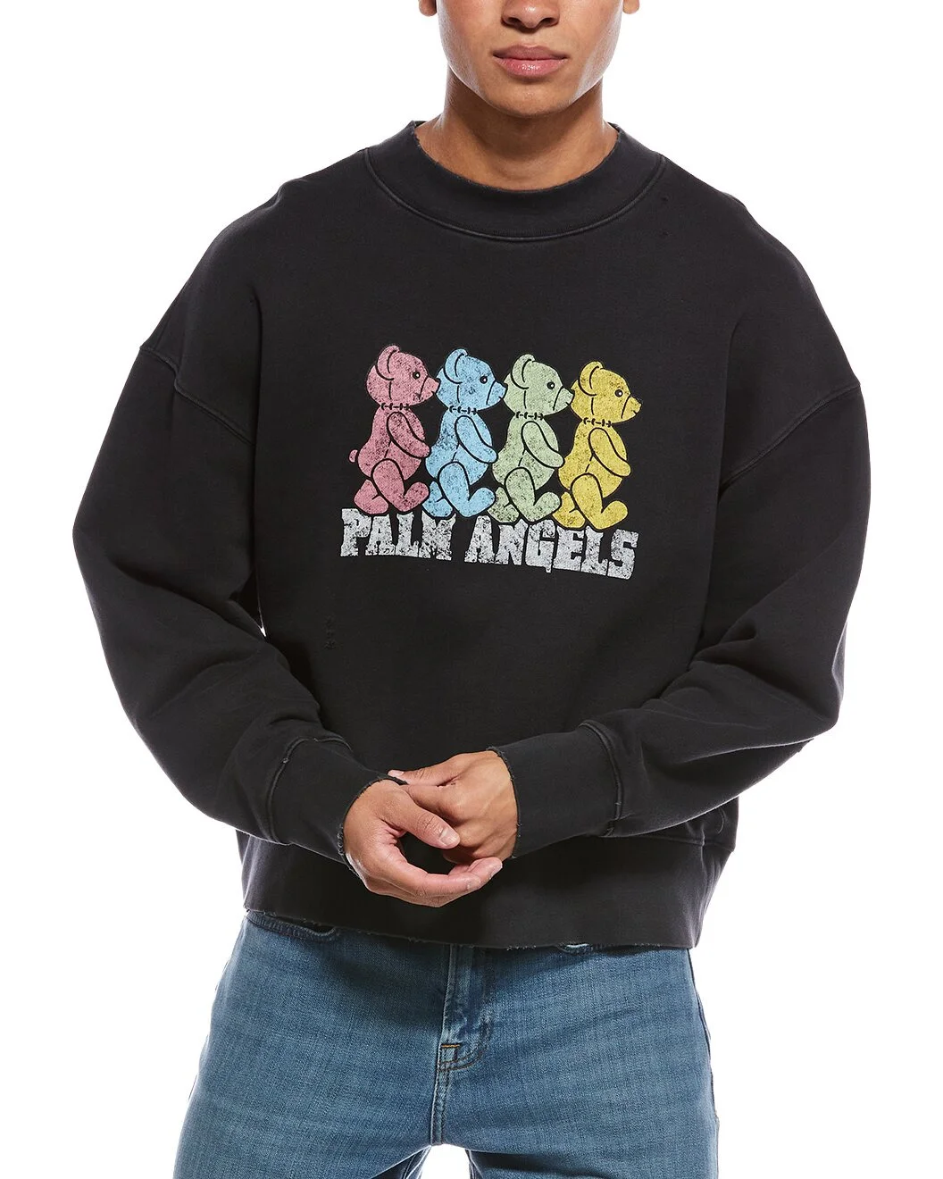 Palm Angels Crossroads Bears Crewneck Sweatshirt - 1