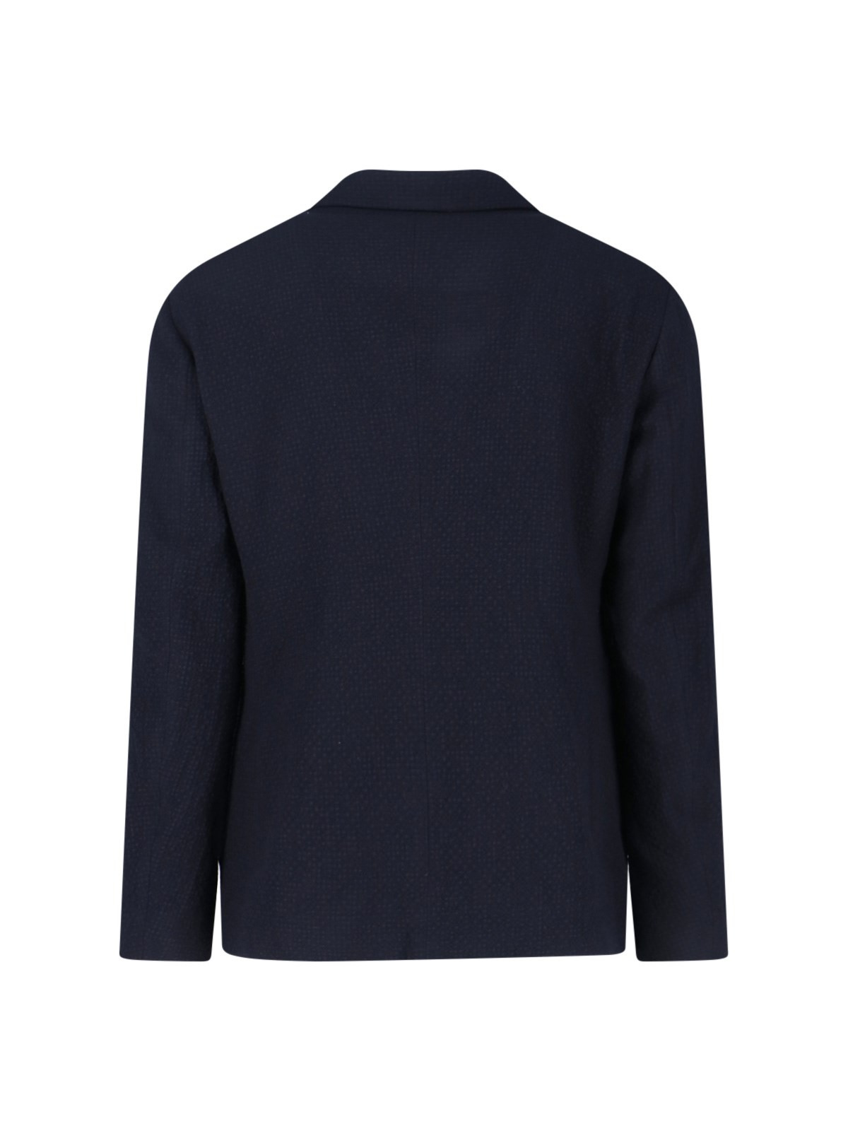 SINGLE-BREASTED VIRGIN WOOL BLAZER - 2