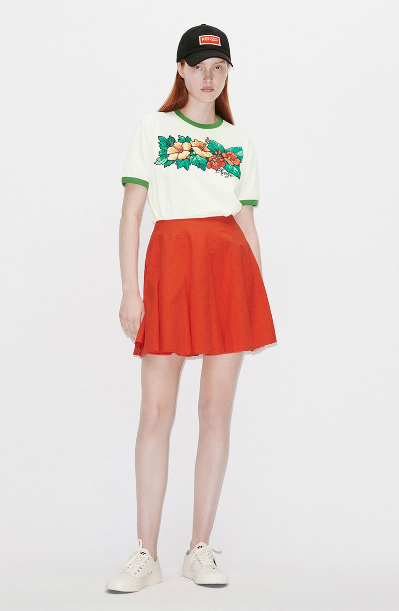 KENZO Striped skater skirt outlook