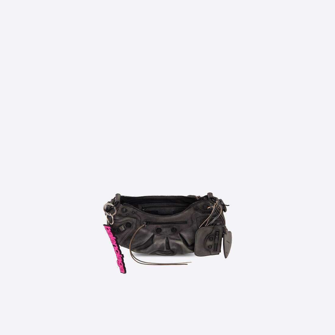 Women's Le Cagole Small Shoulder Bag Used in Black - 4