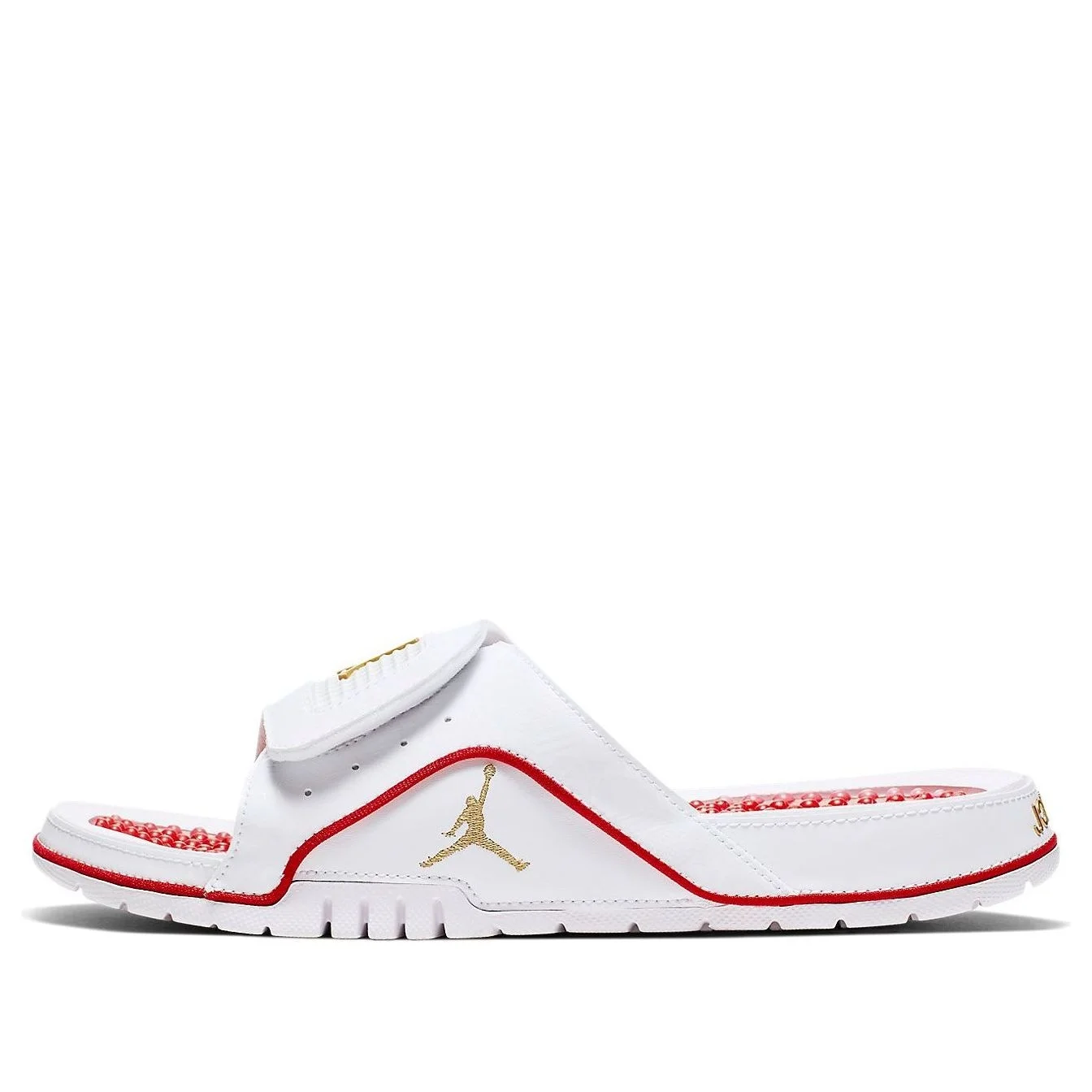 Air Jordan Hydro 4 Retro 'University Red Metallic Gold' 532225-117 - 1