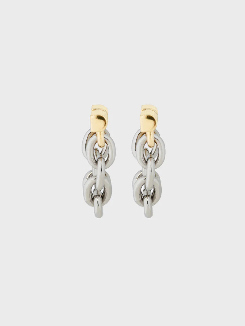 CHAIN-LINK EARRINGS - 4