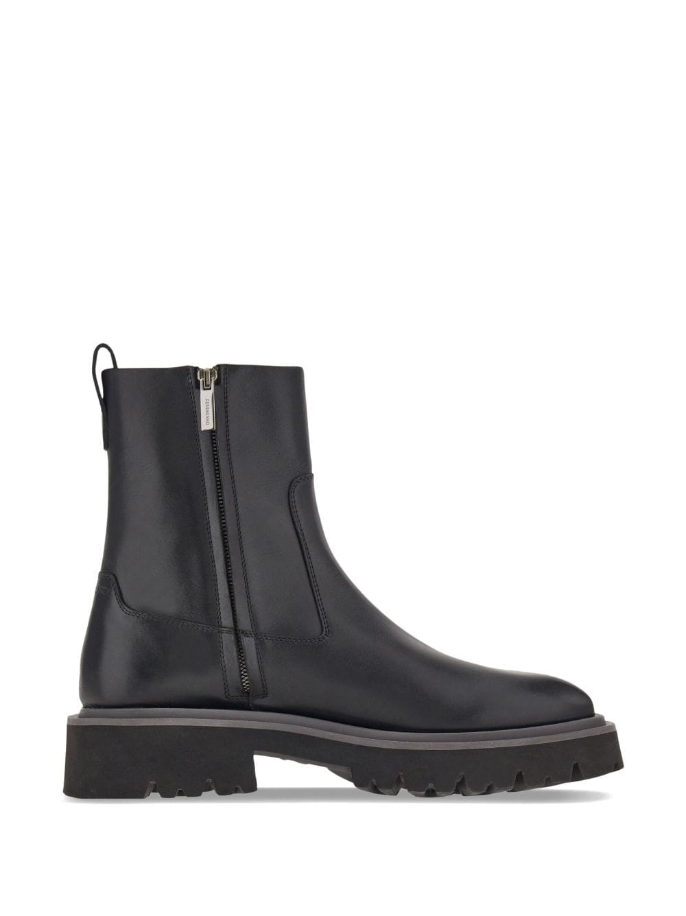 leather ankle boots - 4