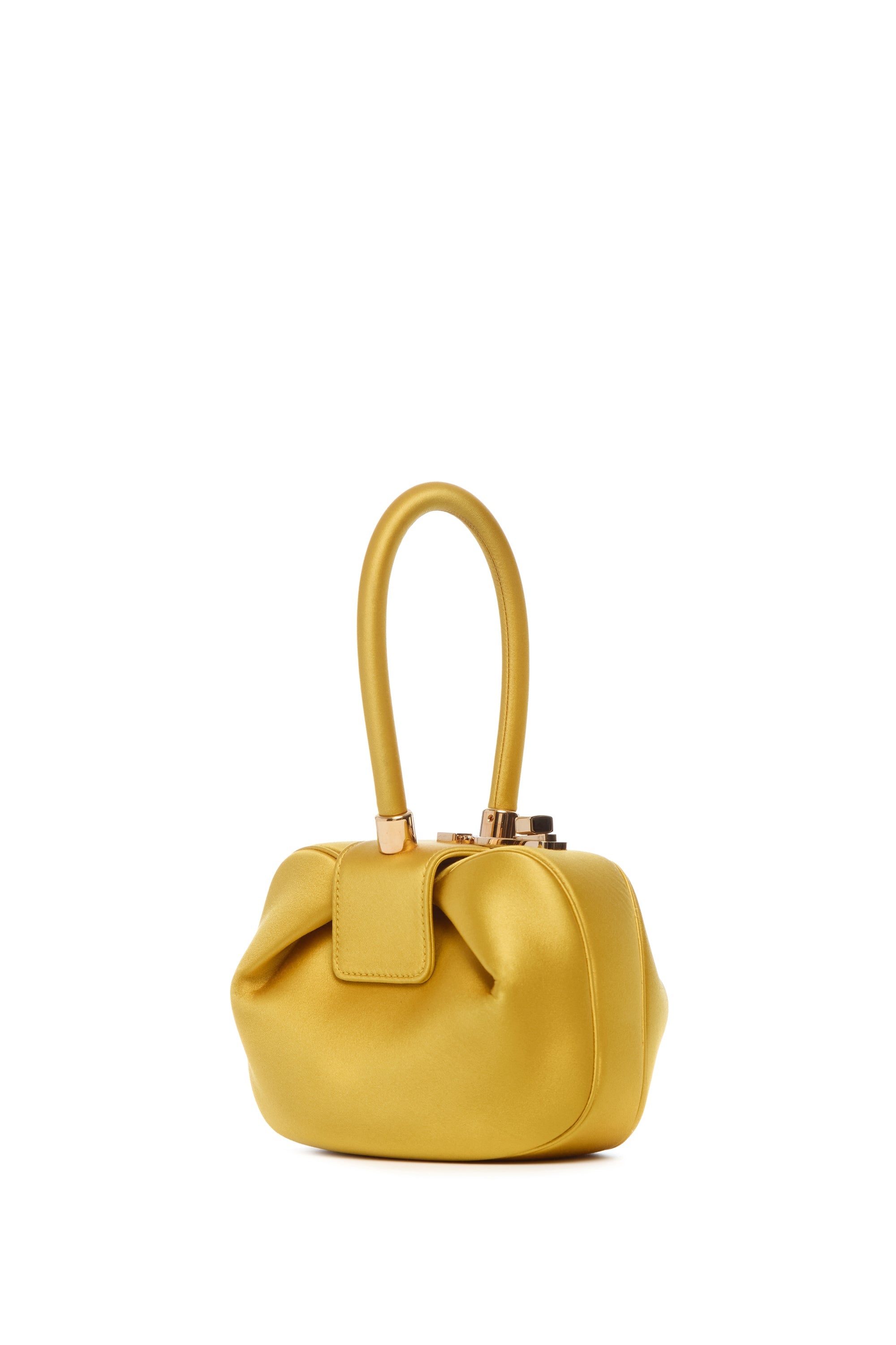 Demi Bag in Amber Satin - 1