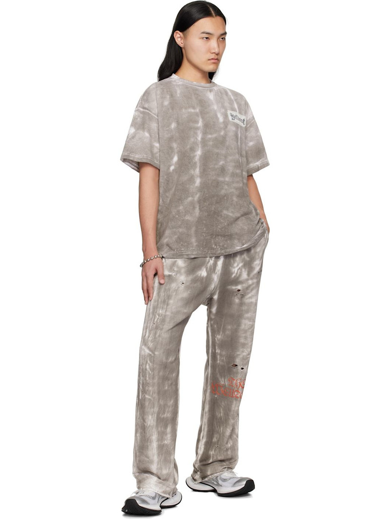 We11done Gray Muddy Sweatpants outlook