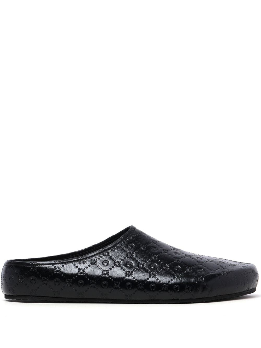 Moon-embossed slippers - 1