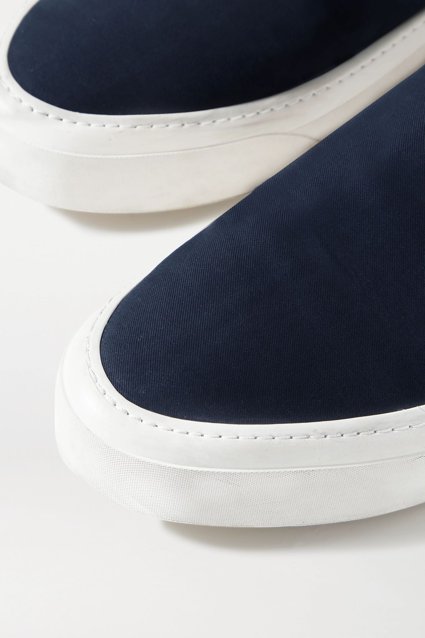 Marie H canvas slip-on sneakers - 4