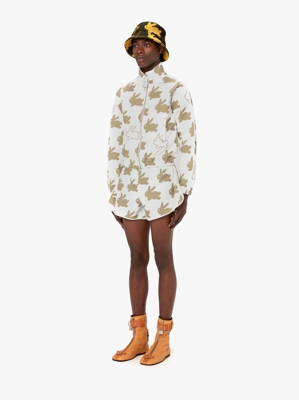 ALL OVER BUNNY TECHNICAL JACKET - 4