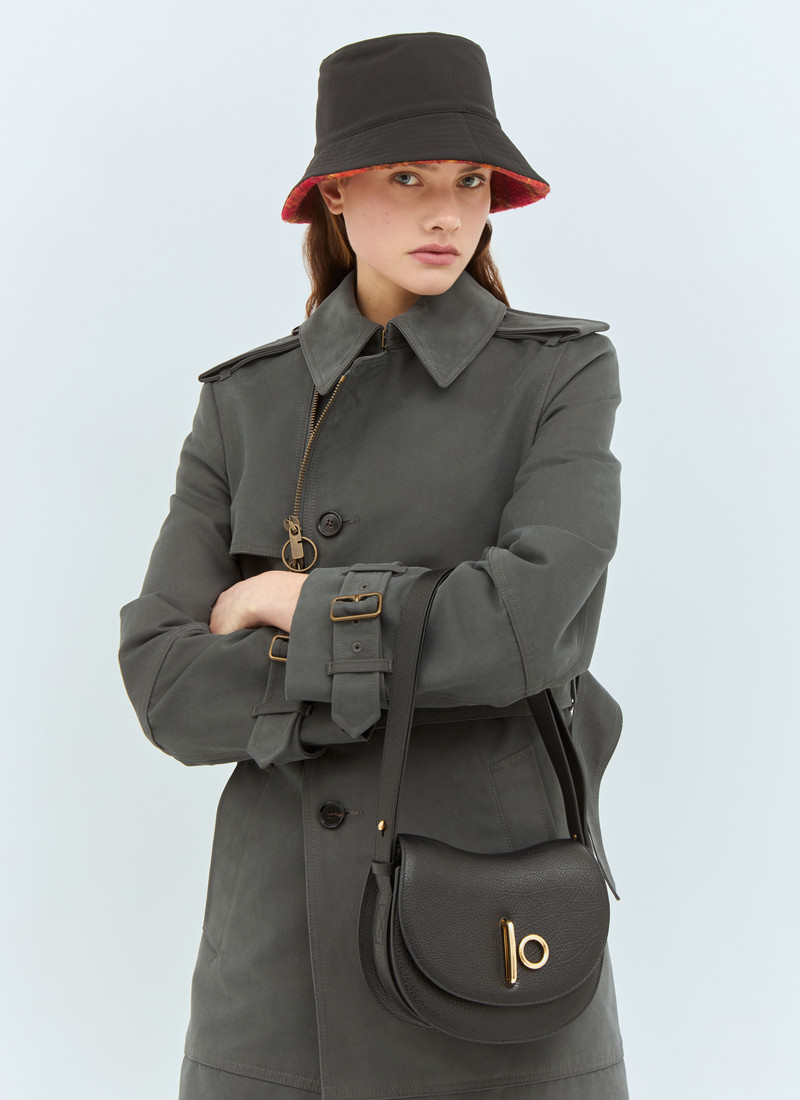 Burberry Reversible Check Fleece Bucket Hat outlook