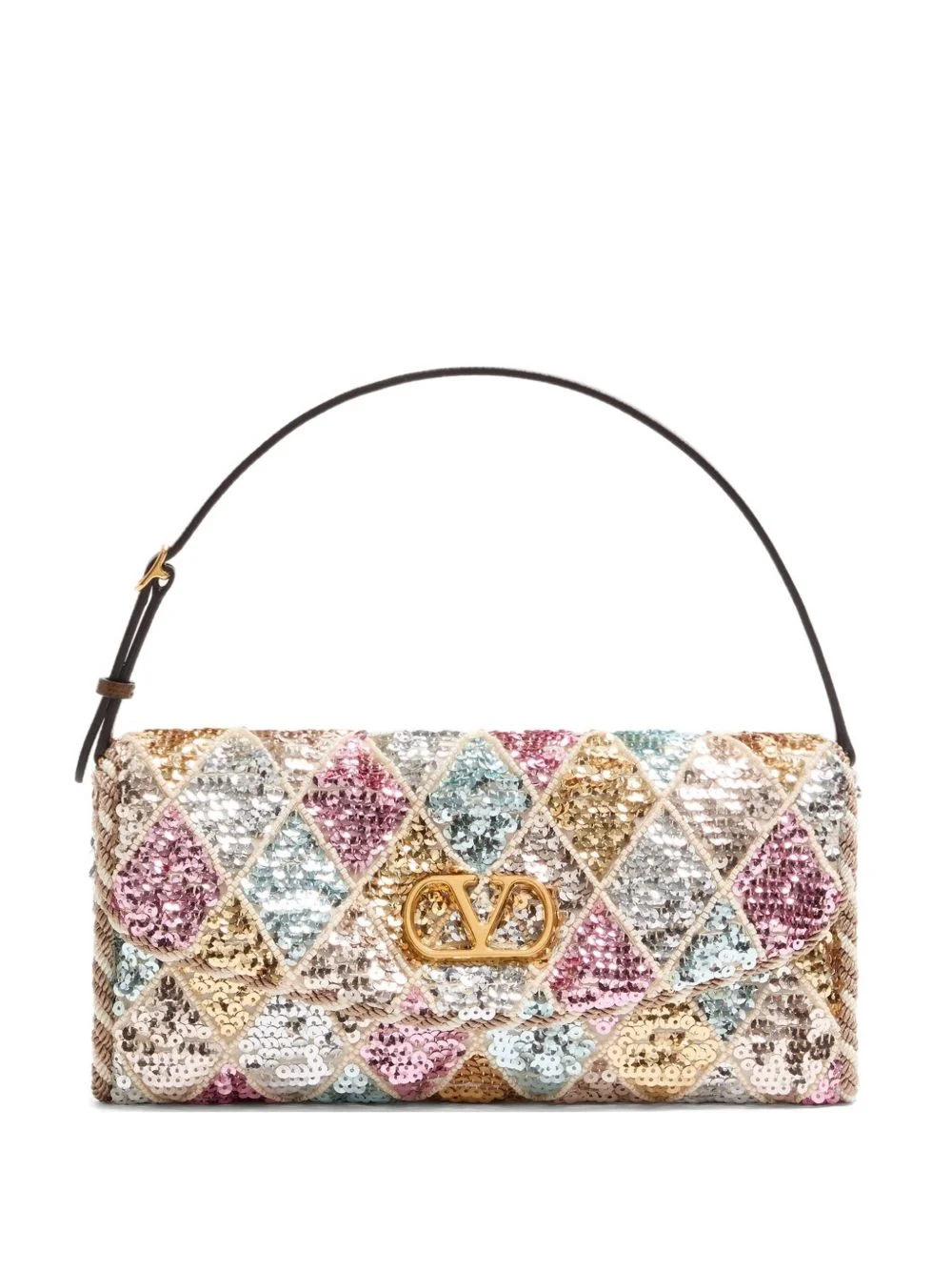 small Vain Soft sequin-embellished shoulder bag - 1