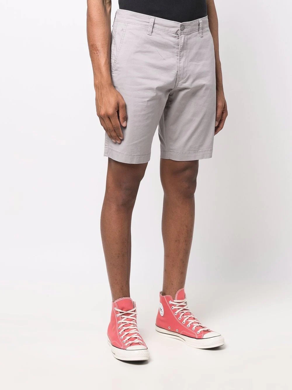 slim-cut chino shorts - 3