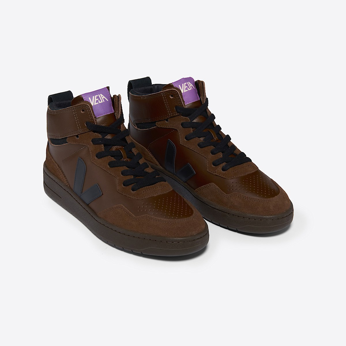 V-95 LEATHER WALNUT BLACK - 2