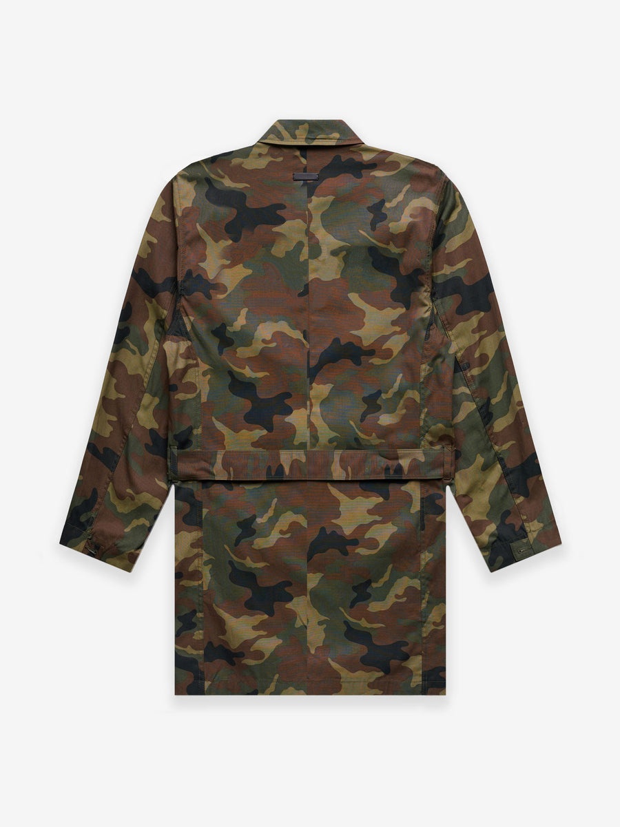 Camo Military Coat - 2