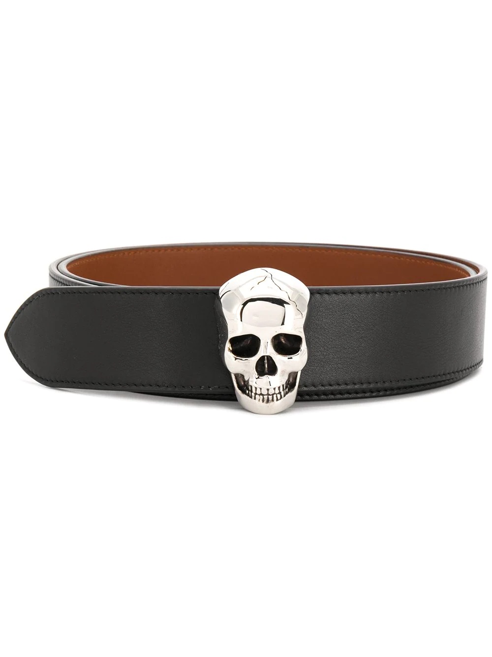 skull buckle belt - 1