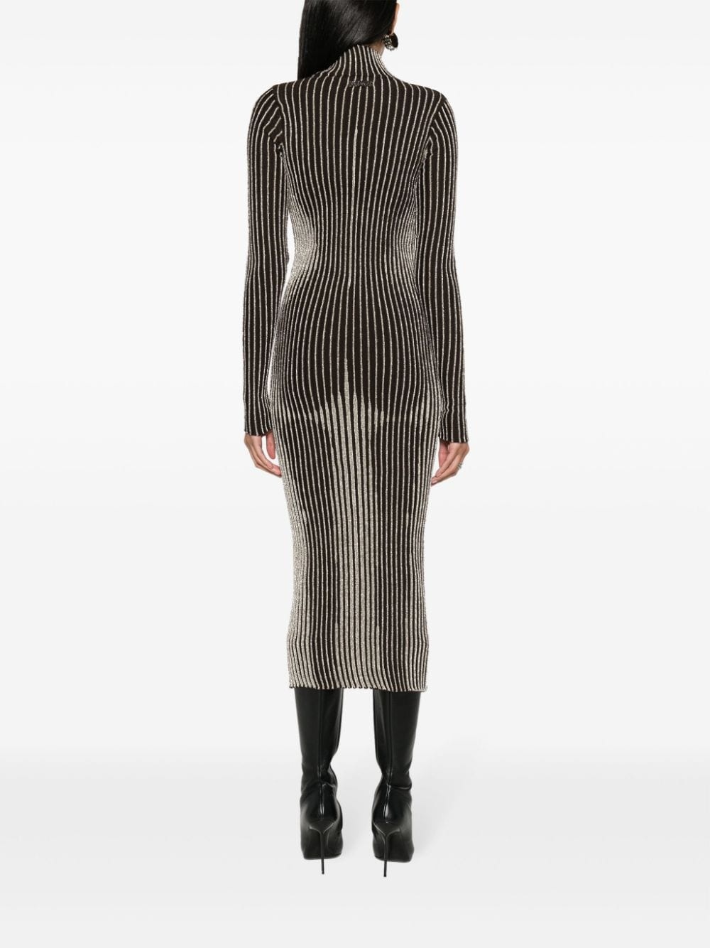 The Body Morphing knitted dress - 4