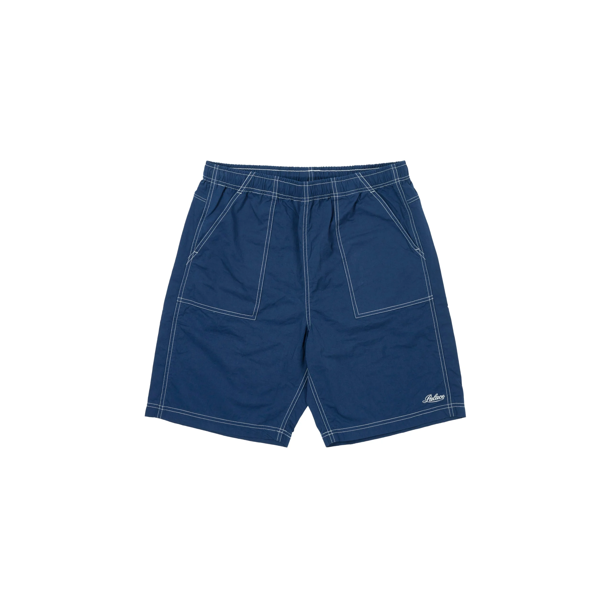 RINSED SHORT NAVY - 1