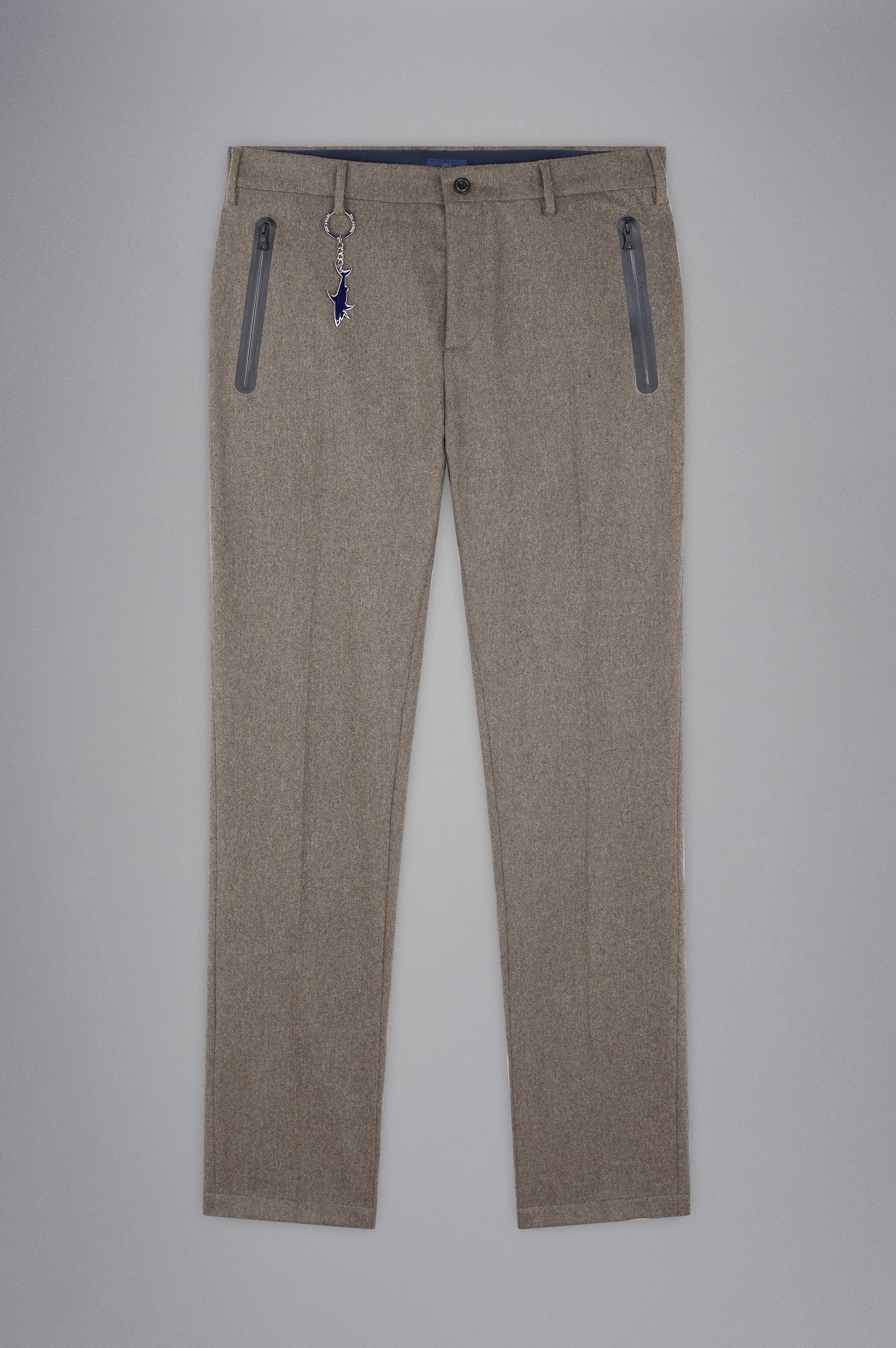 TECHNICAL WOOL CHINO TROUSERS - 1