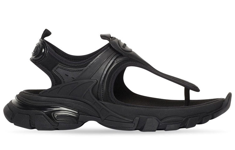(WMNS) Balenciaga Track Sandals Black 618089W2PA11000 - 2
