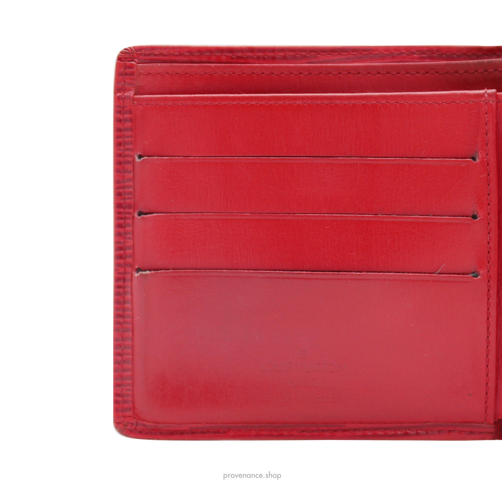 Louis Vuitton Marco Wallet - Red Epi Leather - 8