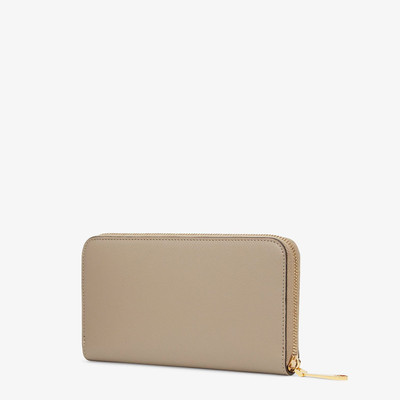 FENDI Beige leather wallet outlook