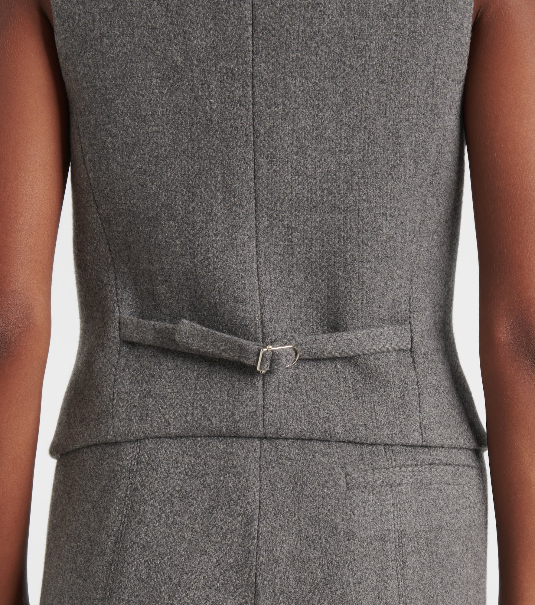 Coleridge wool and cashmere vest - 5