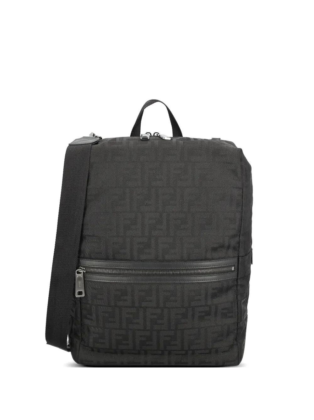 Fendi Men Fendi Lui Ff Nylon Backpack - 1