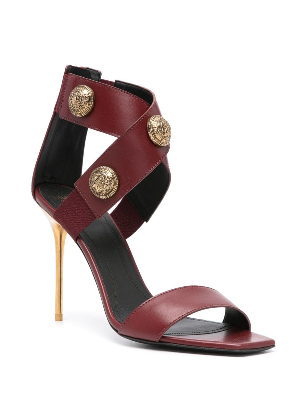 Alma 95mm leather sandals - 2