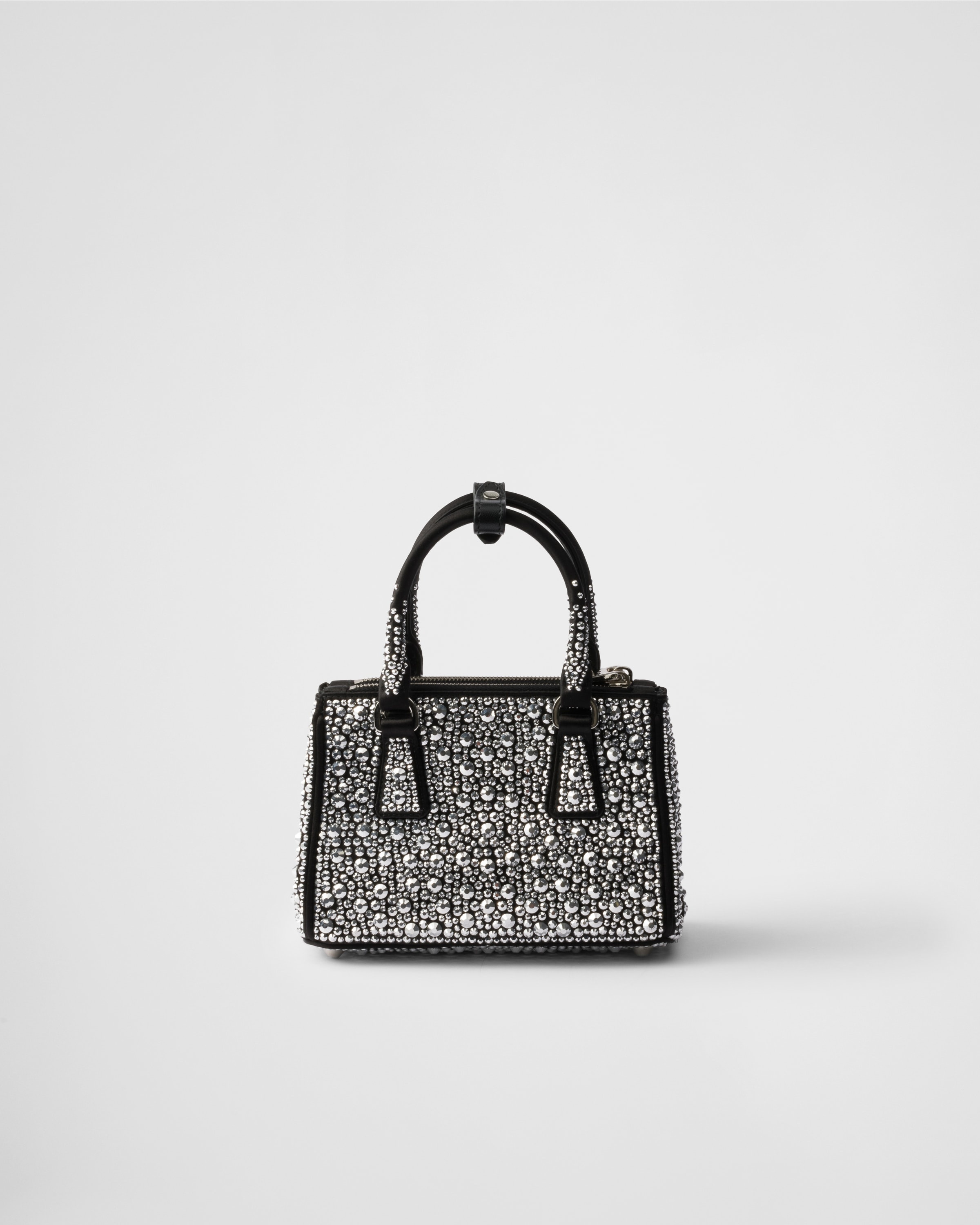 Prada Galleria satin micro-bag with decorations - 3