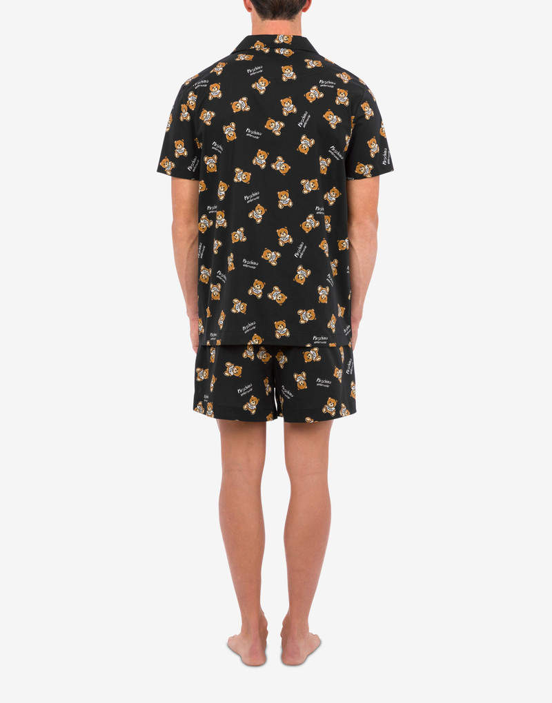 ALLOVER TEDDY BEAR POPLIN PYJAMAS 3