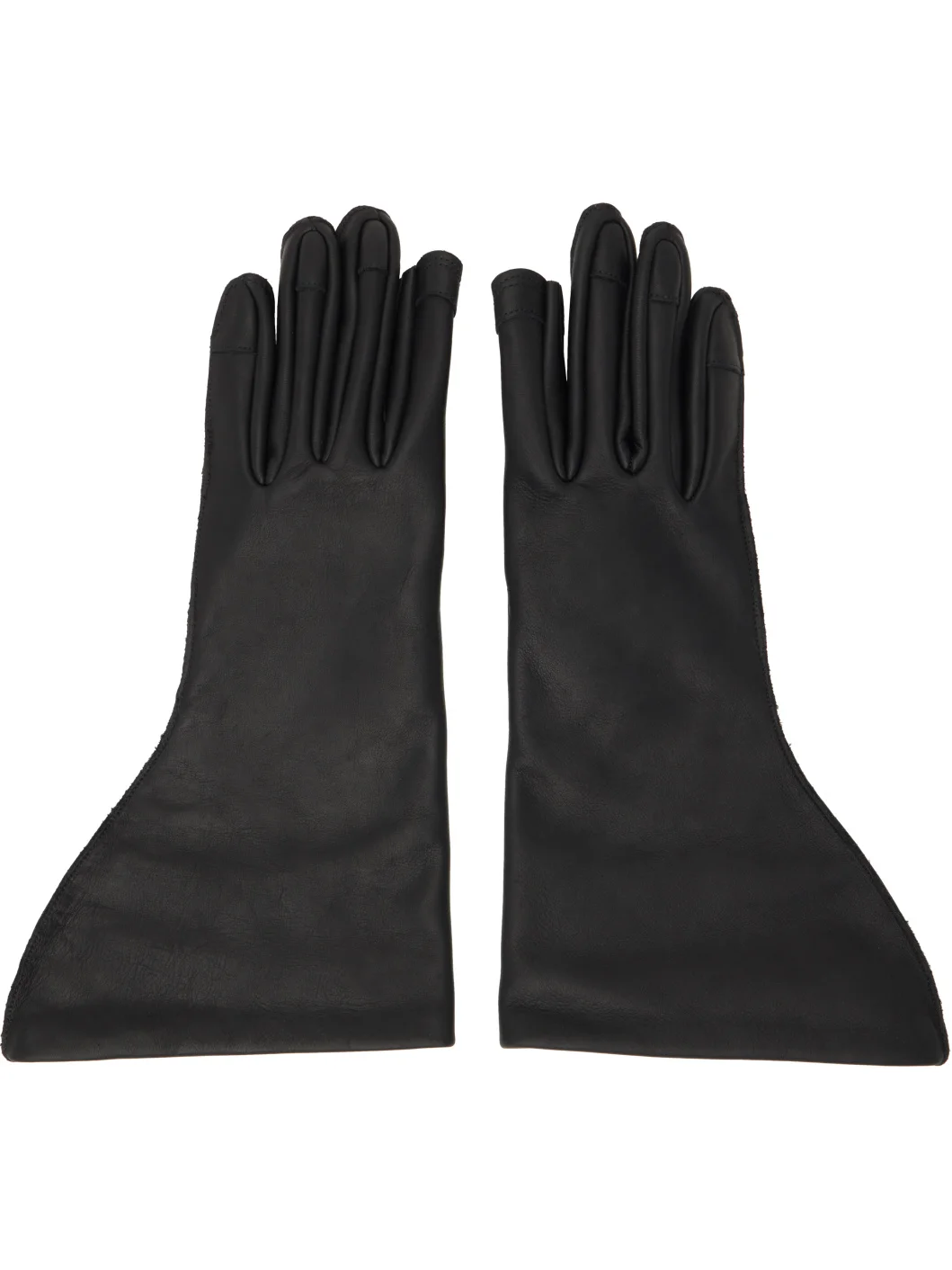 Black Tower Flared Gloves - 1