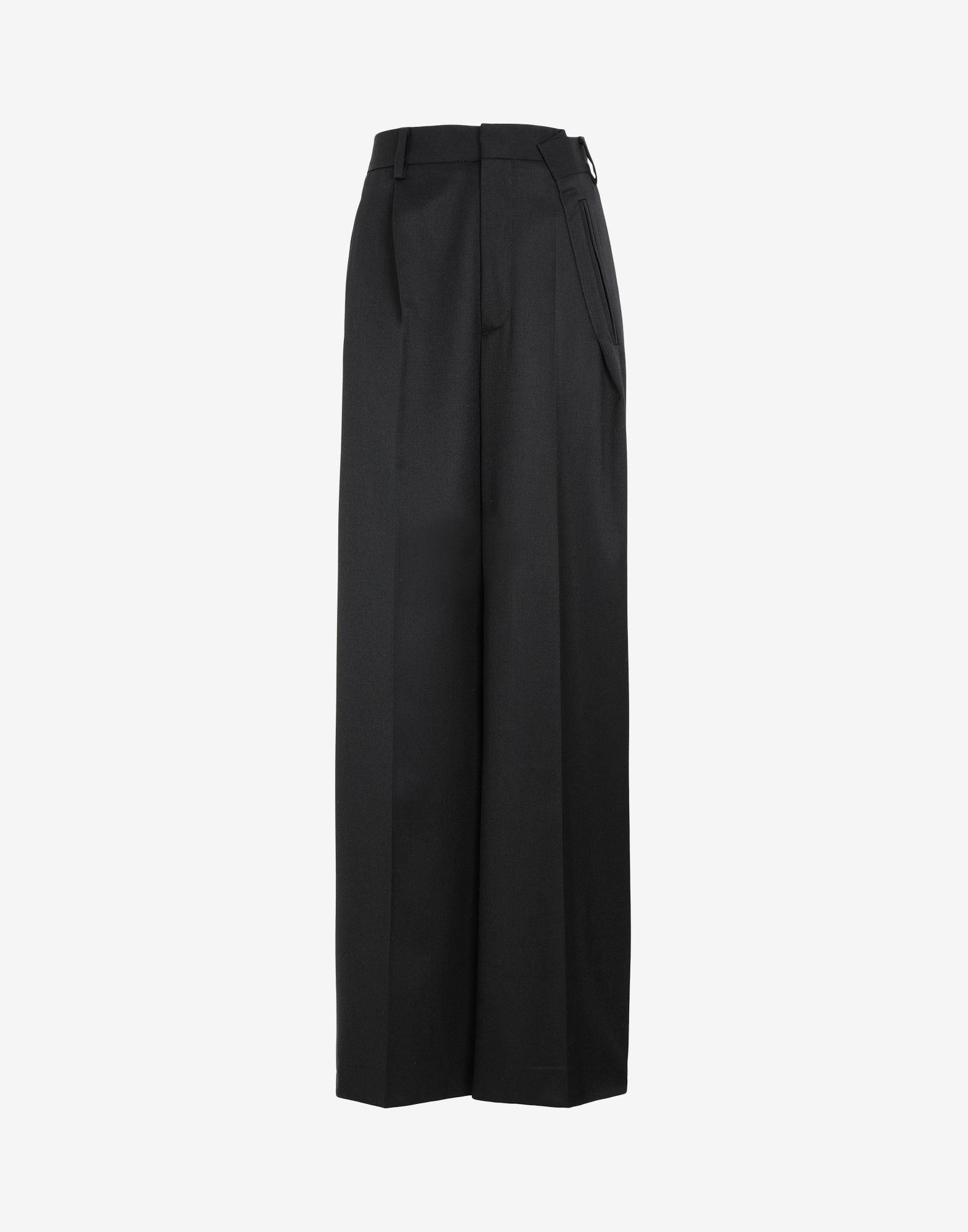 Pleat tailored trousers - 1