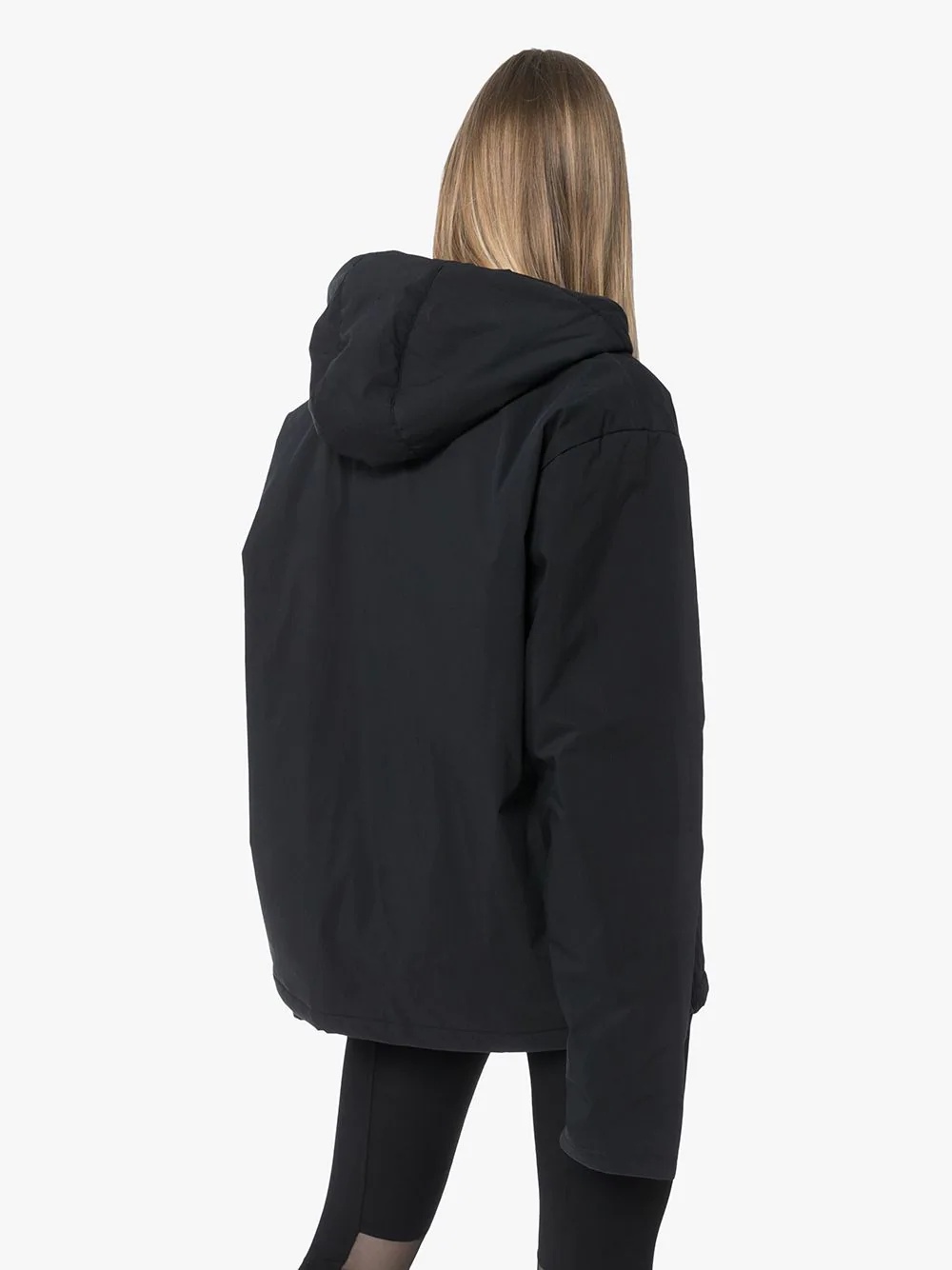 half-zip padded anorak - 4