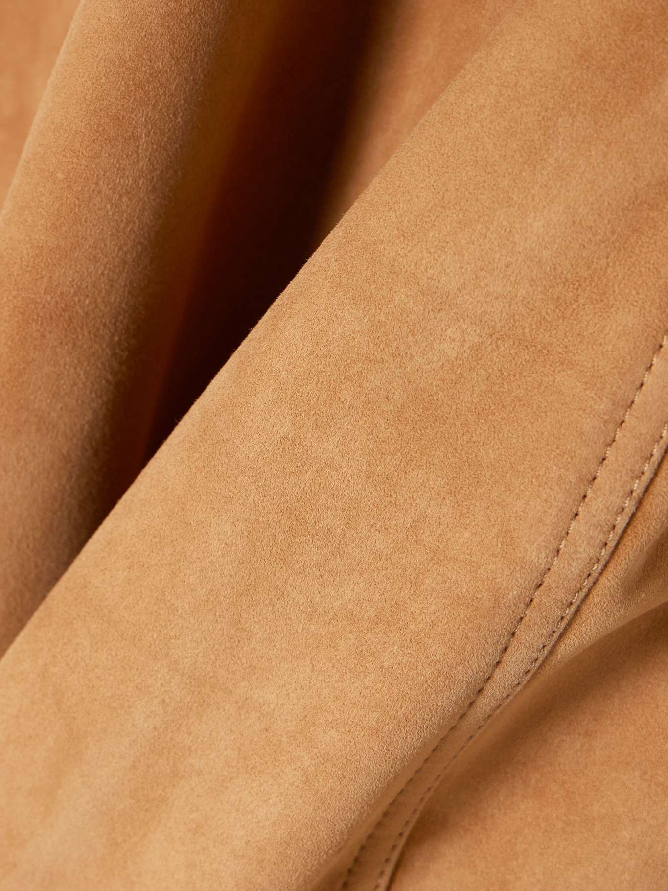 Mira suede jacket Camel - 4
