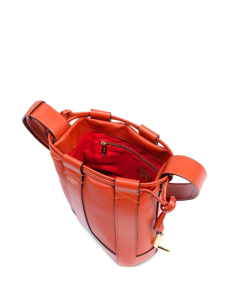 Elles leather bucket bag 4