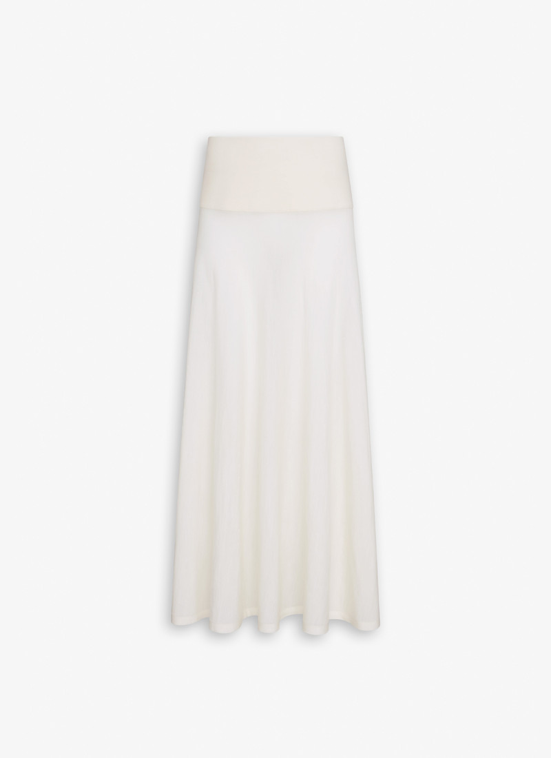 FLUID KNITTED SKIRT - 1