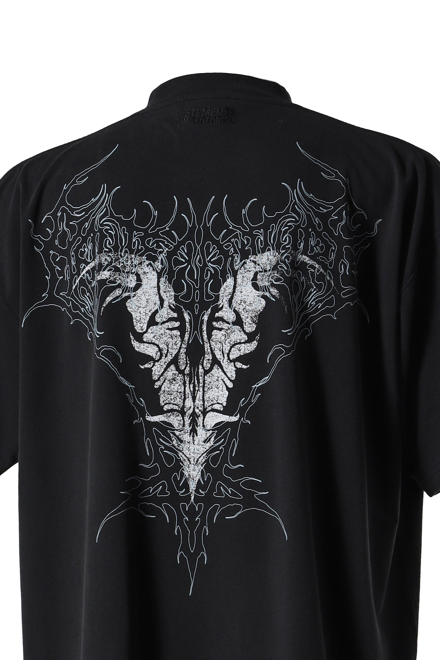 BONE V REGULAR T-SHIRT / BLK - 8
